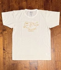 NWT RRL Double RL Ralph Lauren Printed  USA Map Cowboy Boot Graphic T-Shirt XL