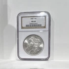 1882 Morgan Dollar MS64 NGC Silver Uncirculated $1 Coin 2502573-012