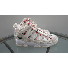 Fila Stackhouse Spaghetti White Lifestyle Sneaker Shoes 1BM01271-142 Men Size 10