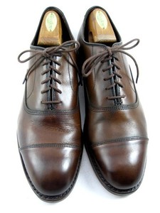 * NIB * $395 Allen Edmonds MADISON PARK 7.5 D Dark Chili * add $15 new Trees Chili Allen Edmonds | eBay main image 3