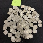 100 Buffalo Nickels Partial Dates Mixed Years And Condition 5C Five Cents Bag #1