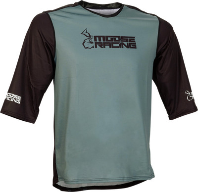 MOOSE OFFROAD MTB For 3/4-Sleeve Jersey - Black - 2XL 5020-0242