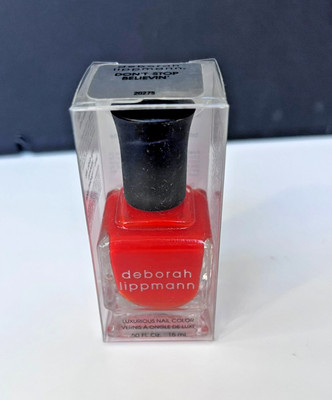 Deborah Lippman - Don't Stop Believin' Nail Polish NEW in Box