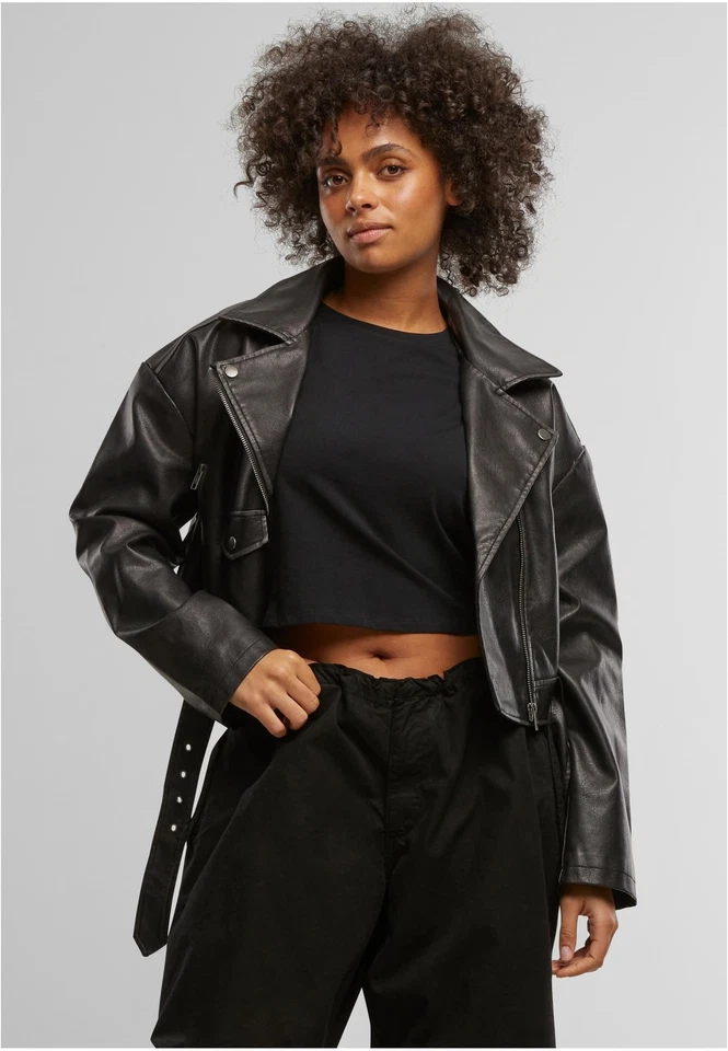 Ladies Vintage Leather Jacket Damen Lederjacke | Urban Classics | TB7185 - Bild 1 von 1