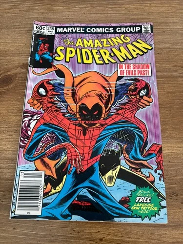 Amazing Spider-Man # 238 FN Marvel Comic Book Goblin Kingpin NO TATTOOZ 3 J438