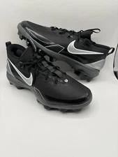 New Nike Force Trout 9 Elite MCS Baseball Cleats Black FZ0884-001 Mens Size 12