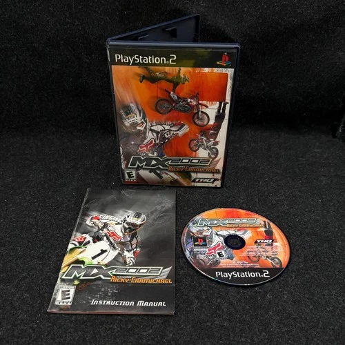 MX 2002 Featuring Ricky Carmichael  PS2 (Sony PlayStation 2 2001)