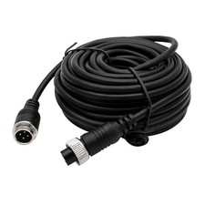 16 Inch 4 PIN Car Rear Reverse RCA Video Extension Cable Wire Copper 5M