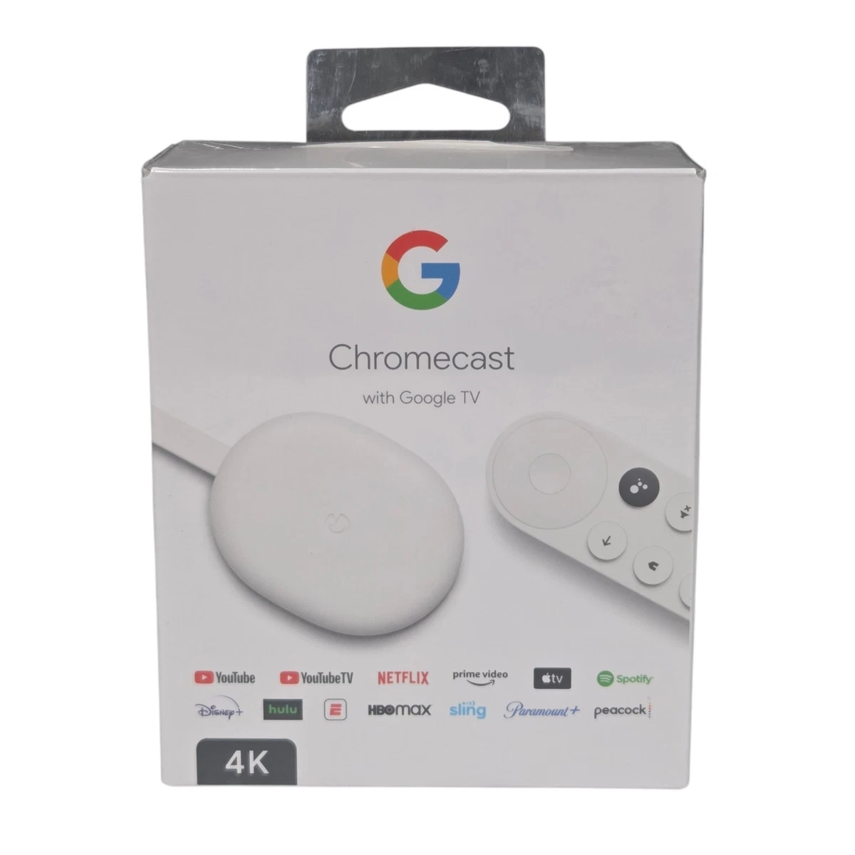 ✴︎SALE✴︎【Google】Chromecast with Google TV Google Chromecast with Google TV White 2160p Google Assistant