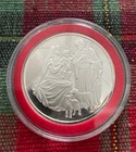 Christmas Nativity Scene 1oz .999 Fine Silver Round