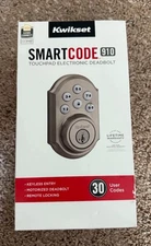 Kwikset 99100-046 SmartCode 910 Touchpad Electronic Deadbolt [NEW]