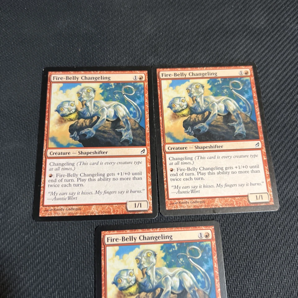 Fire-belly Changling  Magic The Gathering Mtg Lorwyn Card 3 - Image 2 of 4