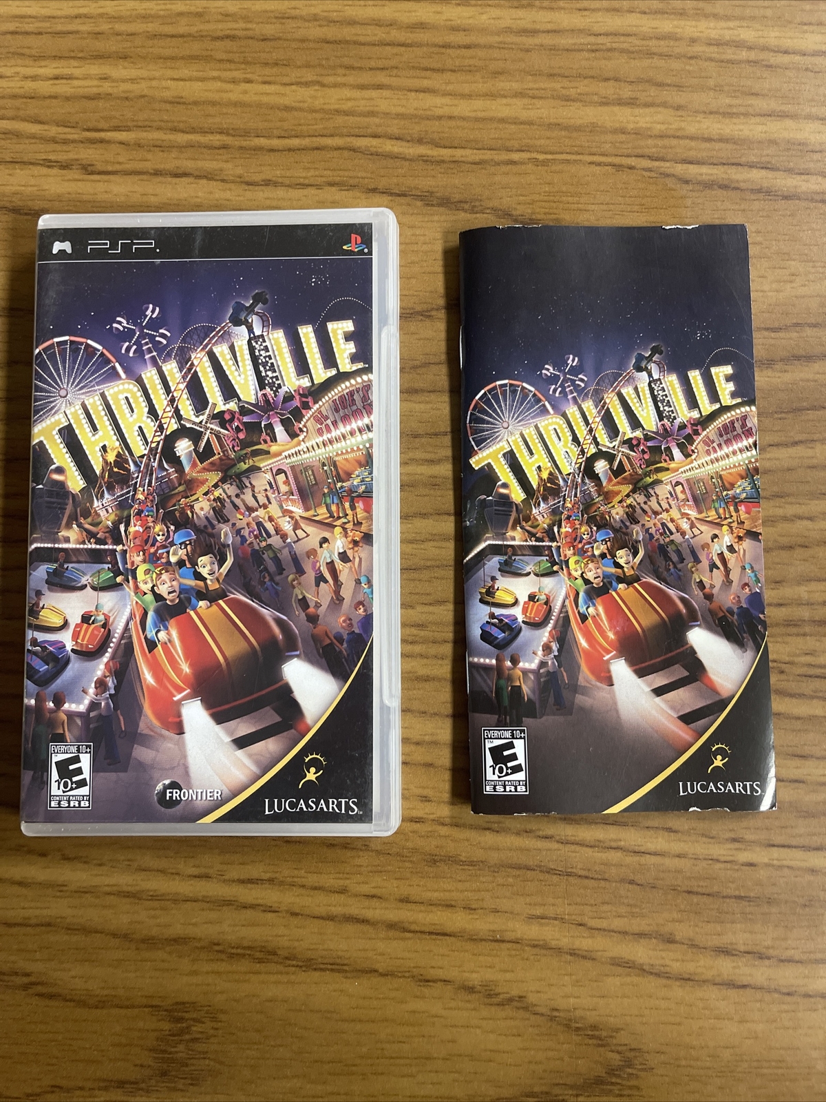 Jeu PSP Thriville (Thrillville) FR, Complet (CIB), Bon état, Envoi Suivi, Vente Groupée