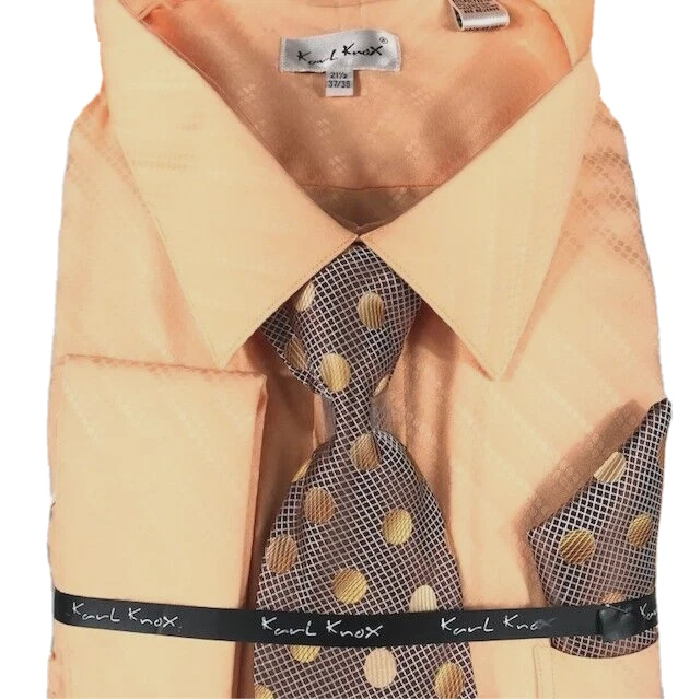 Peach dress shirt sale