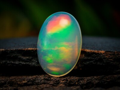 Natural Ethiopian  Opal Oval Shape Cabochon 11x9x4.5MM #58