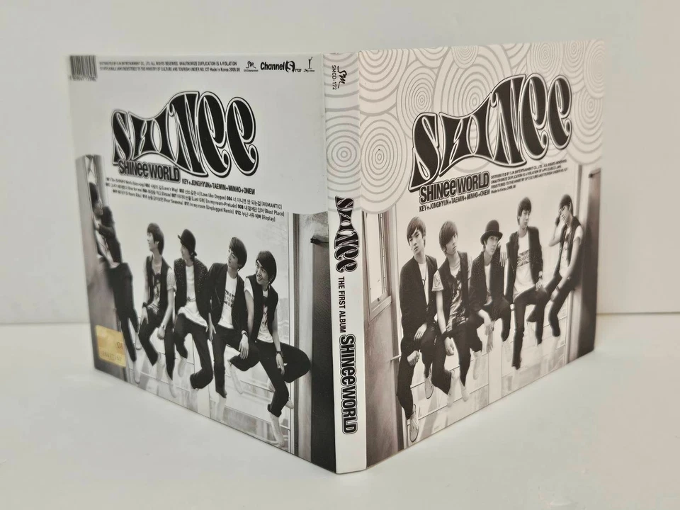 CD SHINee The First Album SHINee World Korea Press B version Kpop Music Jonghyun - Image 3 of 4