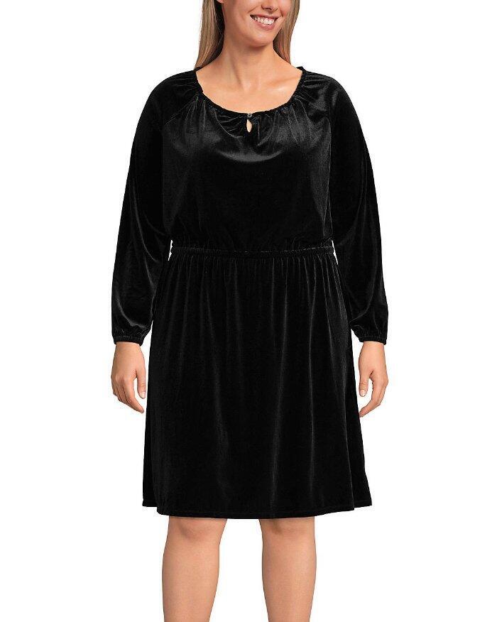chinese dress ladies Vintage Plus Size Velvet V Neck Maxi Formal Evening Dress main image 0