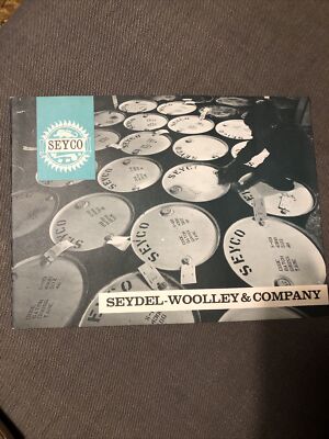 Seydel-Woolley & Company - Seyco - Catalog Industrial Chemical/Paper Atlanta, GA