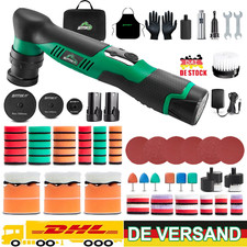 Mini Poliermaschine Akku Auto Polierer Schleifmaschine Tool 25/50/75mm Polierpad