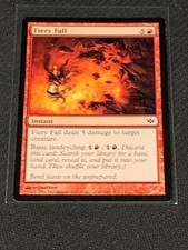 Magic the Gathering Conflux Fiery Fall