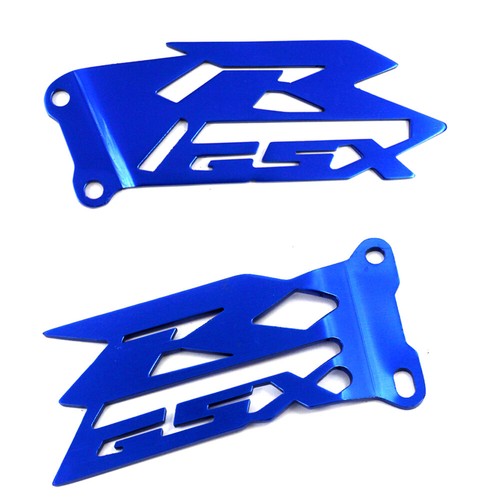 CNC Foot Peg Heel Plates Guard For SUZUKI GSX-R 600/750 06-15 GSX-R 1000 03-16 - Picture 10 of 26