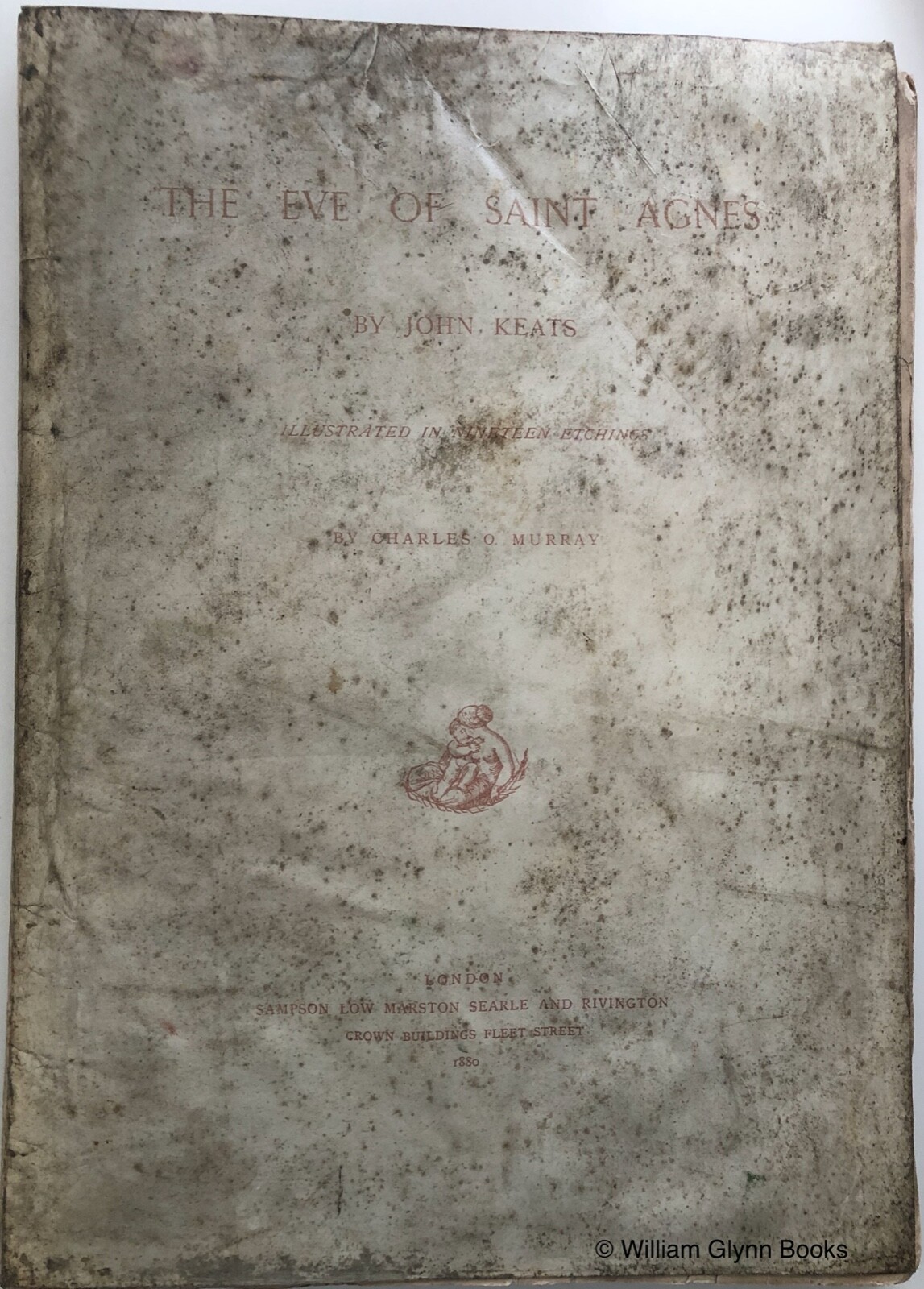 The Eve of Saint Agnes John Keats 1880 Limited Edition 19 Etchings C