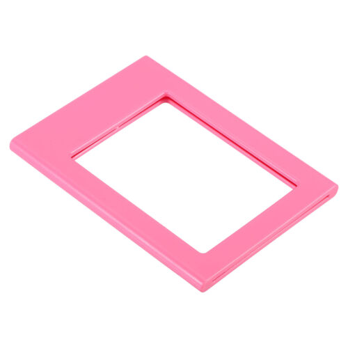 3 Inch Magnetic Photo Picture Frame,3Pcs ABS,for Fridge Table Photo Frame, Pink - Picture 1 of 6