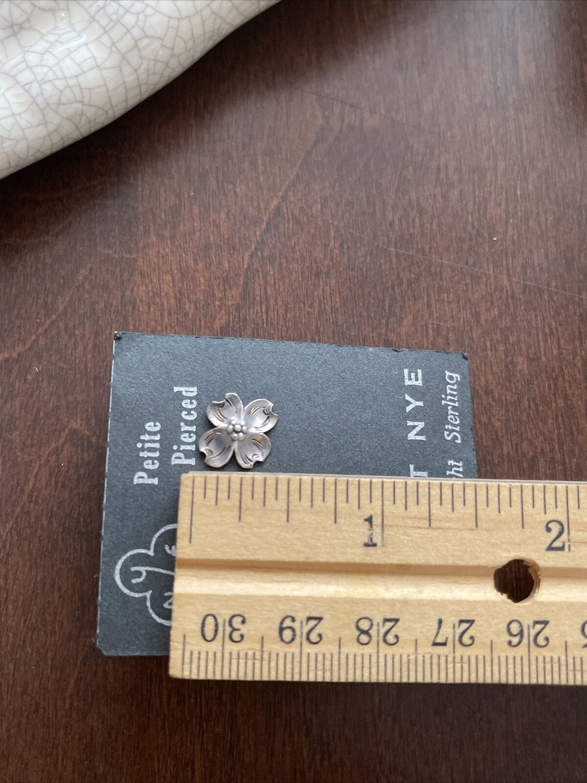 Stuart Nye Hand Wrought Sterling Silver Flower Pi… - image 4