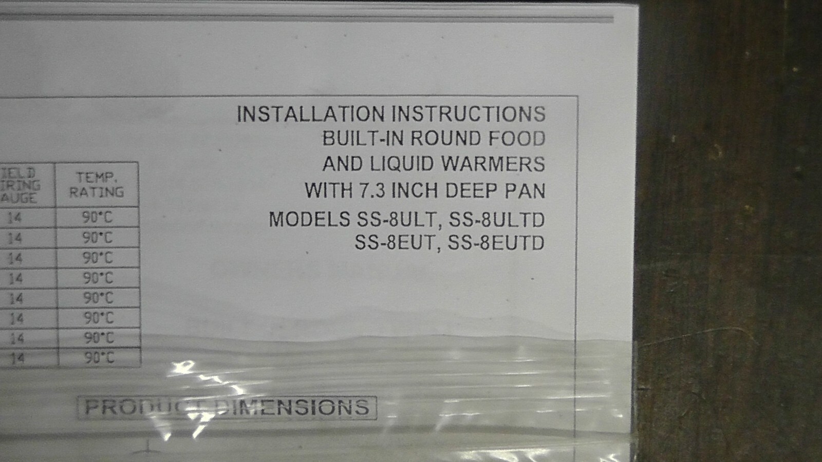 Wells Fabricate Food Warmer 5P-SS8TU, New/Open box