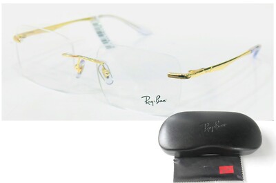 Ray Ban RX6483I 3127 Gold Frames Reading Glasses/Bifocal/Progressive Lenses