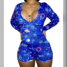 XLarge One Piece Bodysuit With Flap