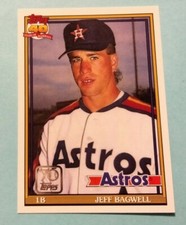 Jeff Bagwell 2021 Topps Double Header TDH-6 - Houston Astros HOF