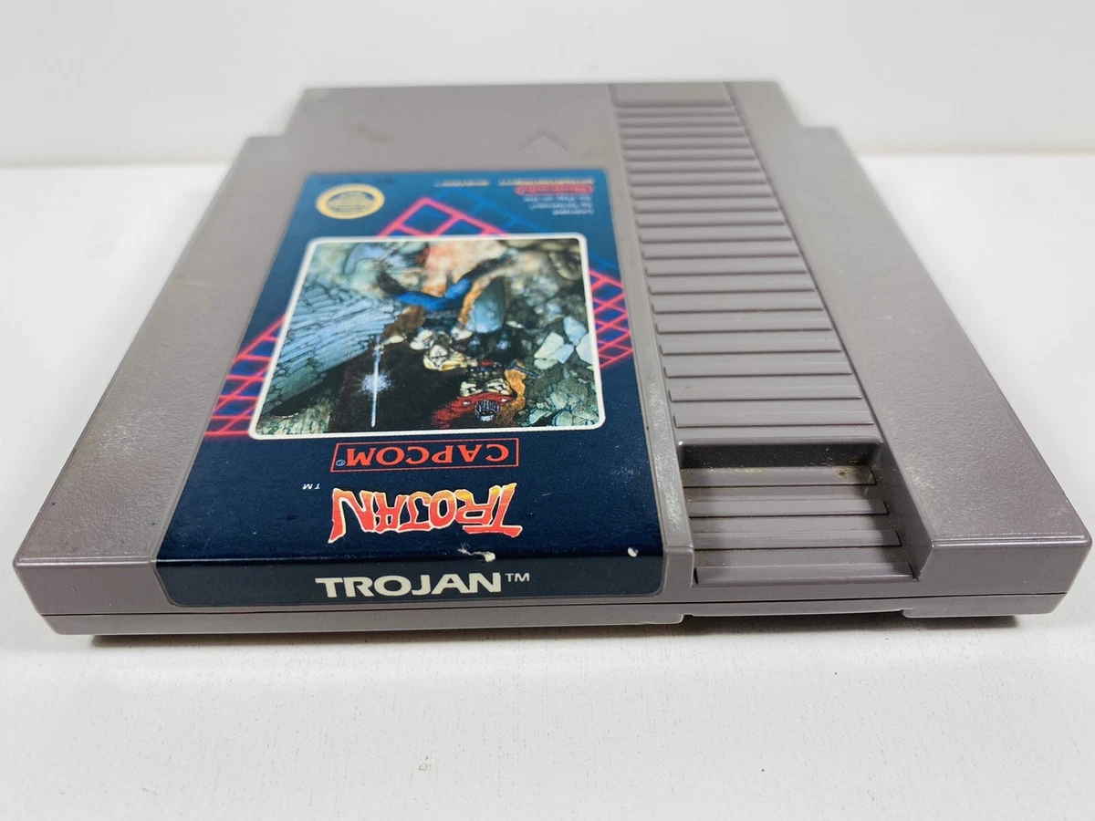 TROJAN NES Nintendo Original Classic Authentic 5 Screw Game