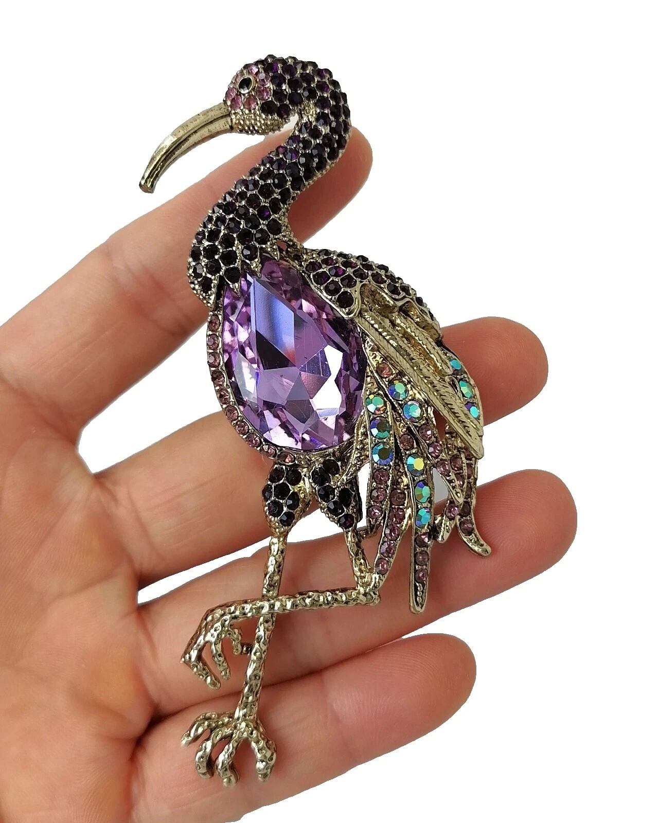 Broches de Moda Cristal Animal & Pins