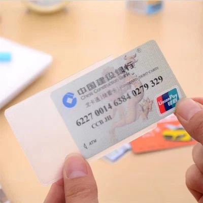 10pcs Travel Card Holder Oyster Bus Pass Rail Wallet Cover Case ID Credit Cash