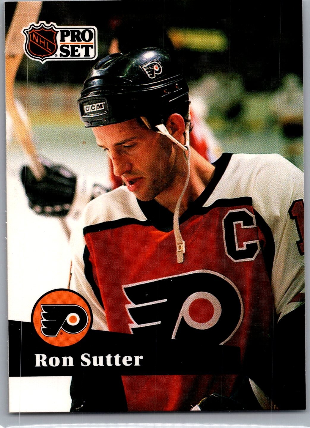 1991-92 NHL Pro Set - French #178 Ron Sutter