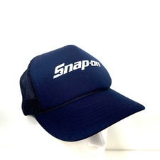 VINTAGE SNAP ON BRIM BASEBALL HAT SNAP-ON TOOLS YUPOONG POLYESTER READ 