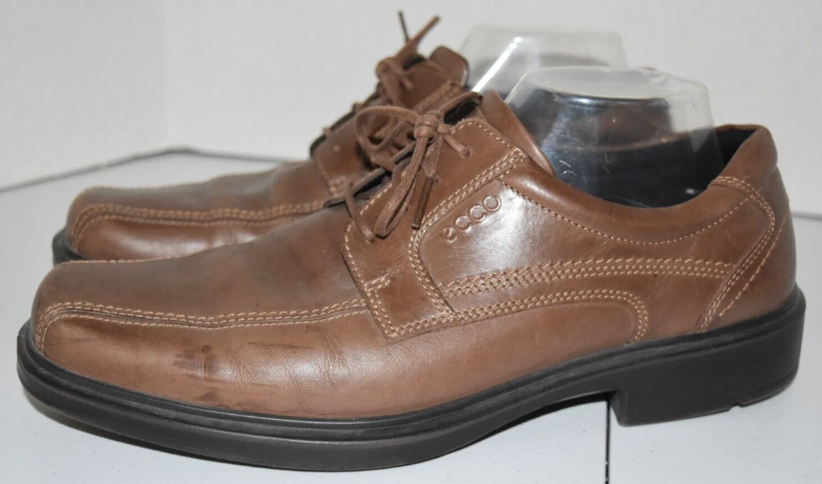 Ecco mens hot sale dress shoes brown
