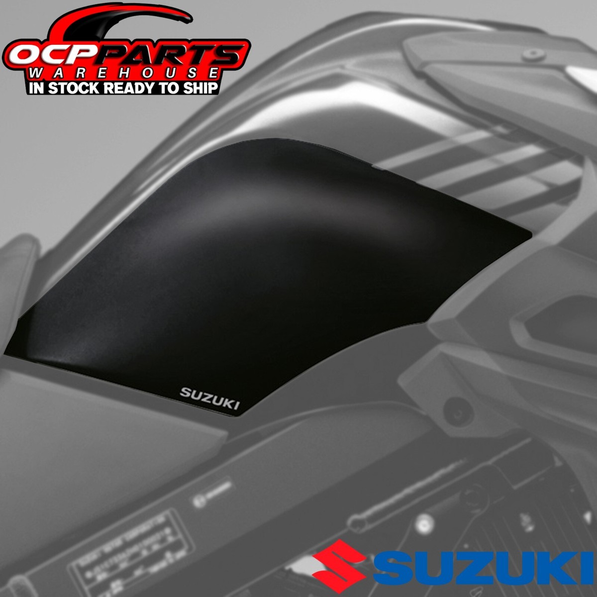 NEW 2017 - 2025 GENUINE SUZUKI V-STROM 650 CLEAR TANK PROTECTOR