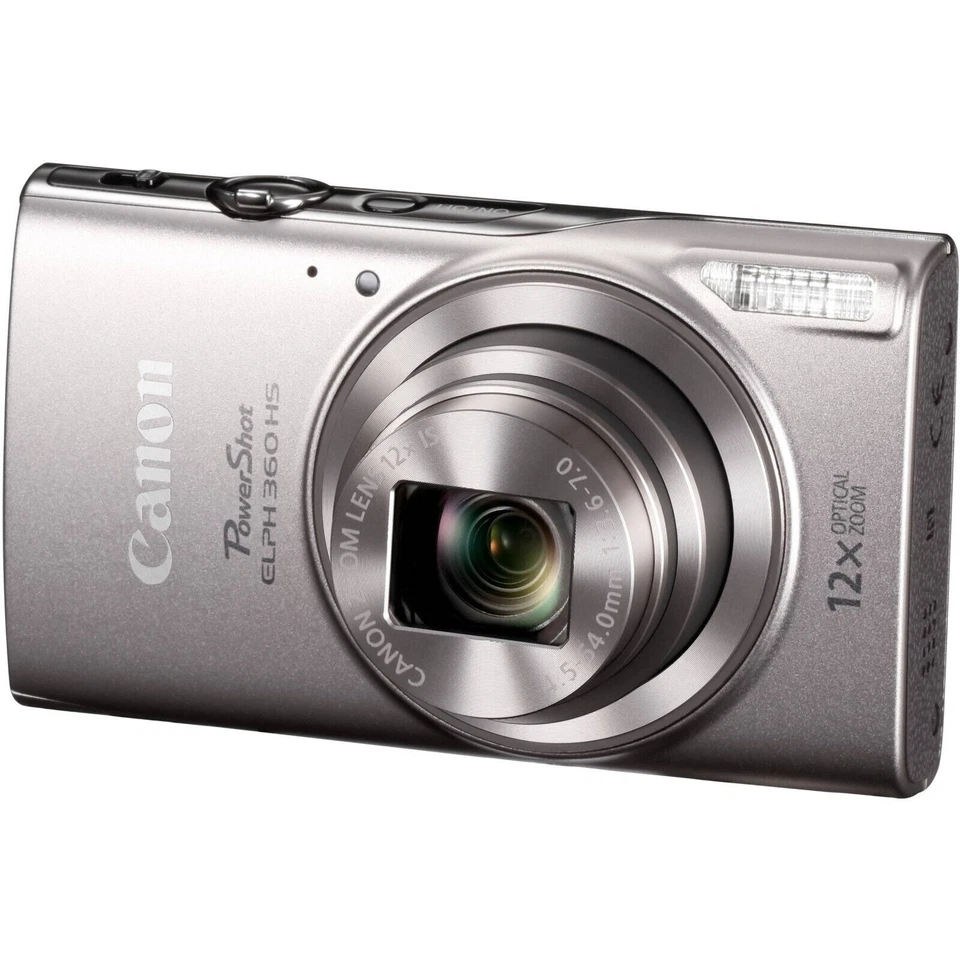 Canon PowerShot ELPH 360 HS / IXY 650 / IXUS 285 Digital Camera 12x Optical Zoom - Image 2 of 4