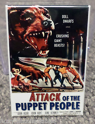 Attack of the Mushroom People MAGNET 2"x3" Refrigerator Locker Movie Poster