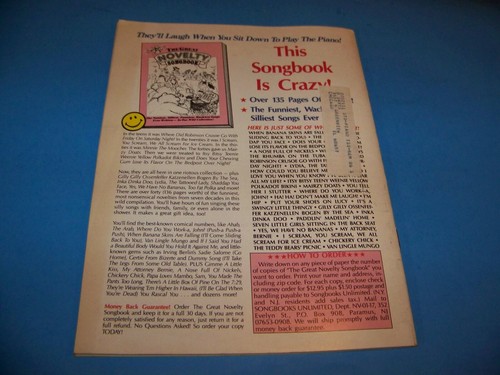 Sheet Music Magazine "Whitney Houston" Vintage 1987 - Picture 4 of 4