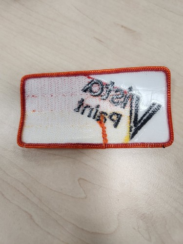 VISTA PAINT Vintage Embroidered Patch NOS - Picture 4 of 4