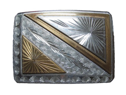 RARE 1980 R&B Denver TOOL PUSHER Oil Rig Belt Buckle Hand  display picture 3
