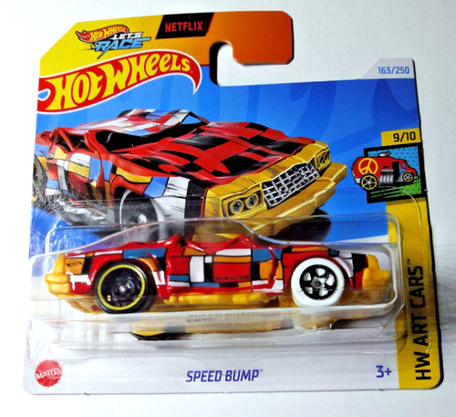 Hot Wheels Vamos A Correr - Speed Bump - Netflix - HW Art Cars 2024 - HTB78 - Imagen 1 de 2