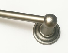 Pegasus 24 inch Towel Bar RUSTIC NICKEL Finish Series 1100 120 975 Made in USA