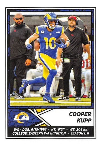 Panini 2024 NFL Stickers & Cards Collezione #401-566 2024/25 - Foto 110 di 166