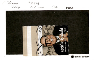 Germany, Postage Stamp, #2518 Used, 2009 Heinz Erhardt (AC)