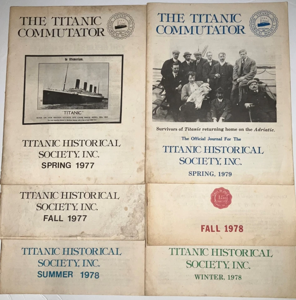 The Titanic Commutator Paperback books - Several to Pick From - Poor Condition - Image 2 of 4