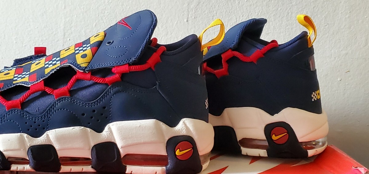 Nike Air More Money Nautical Redux AR5396-400 Midnight Navy Men's Athletic Shoes | eBay